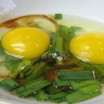 Eggs and chives recipe